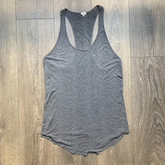 Wilfred Aritzia Women's Tank Top Gray Sleeveless Racerback Lightweight Causal - Picture 4 of 16
